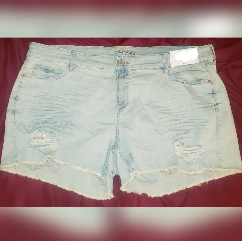 Arizona jr plus 3x lace shorts 2x 20 22